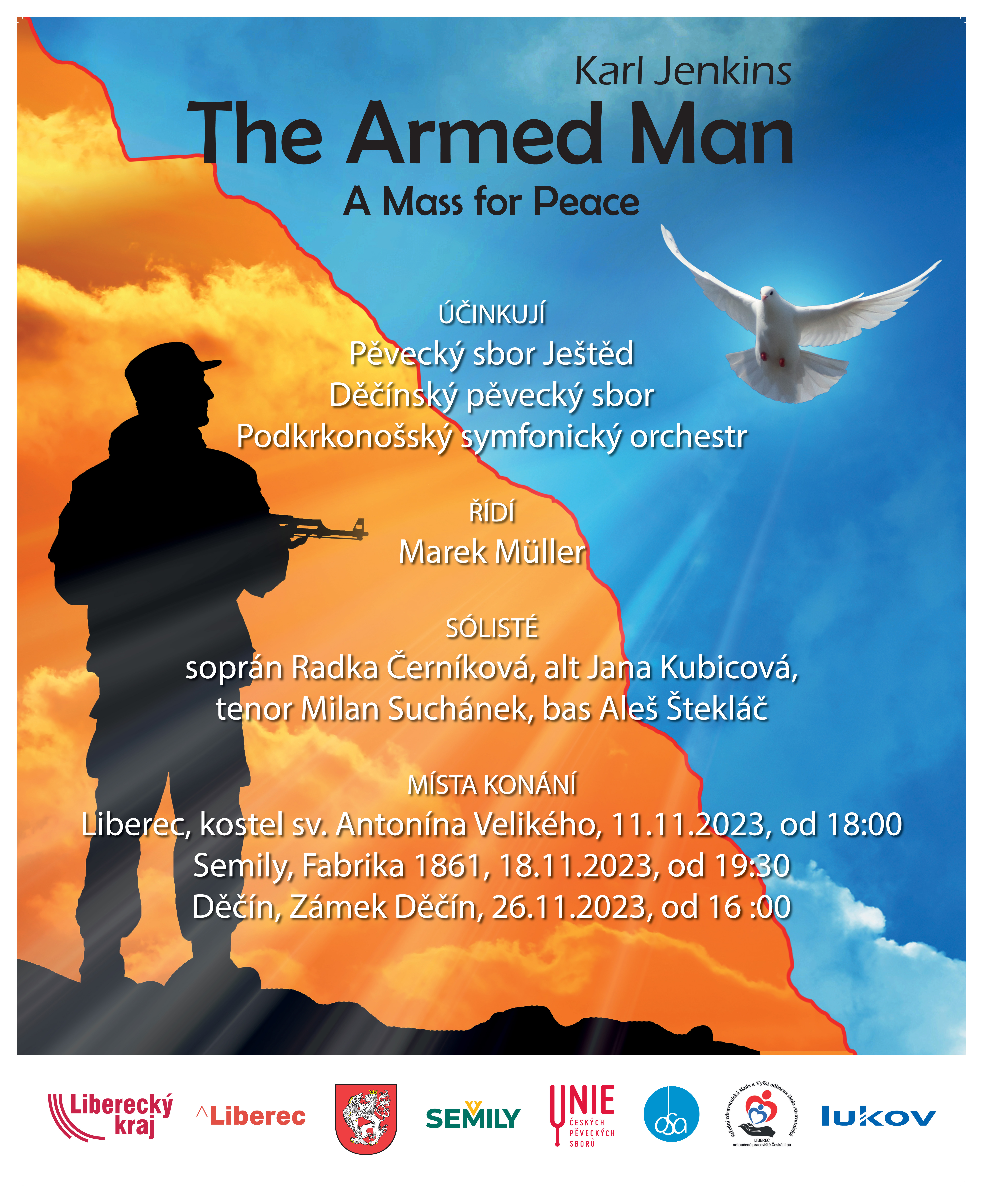 Plakát akce The Armed Man