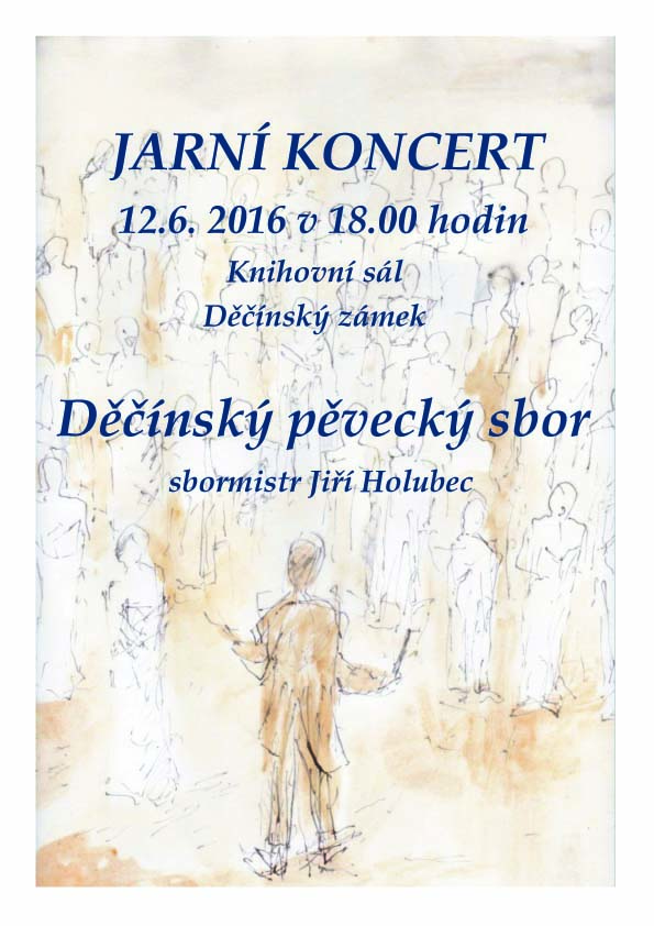 Plakát akce Jarní koncert